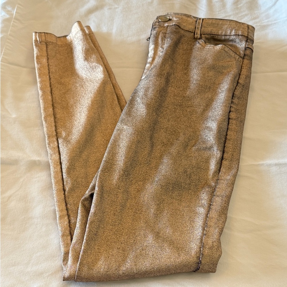Forever 21 Kids Gold Jeans